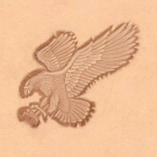 Prägestempel Adler angreifend