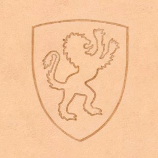 Prägestempel Löwe Schild
