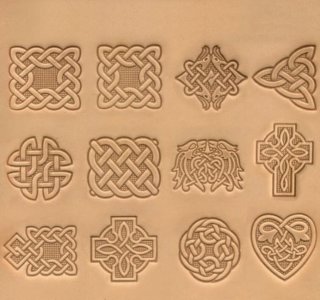 8161-00 Prägestempel Set Celtic Kelten Symbole