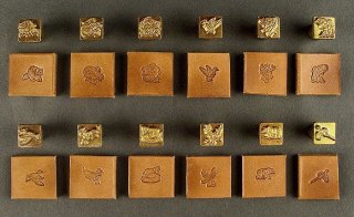 88500-00 Punziereisen Lederprgestempel Mini Set Tiermotive