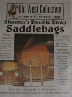 Shooters Double Strap Saddlebags Western Satteltaschen