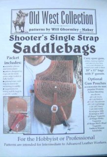 X Shooters Single Strap Saddlebags  Westernsatteltaschen