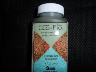 2600-08 Eco-Flo Lederfarbe dark Mahagony