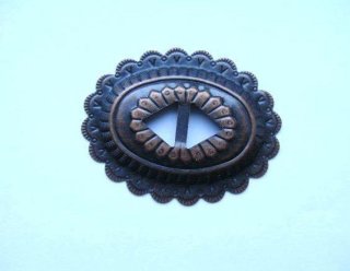 Antique Concho kupfer