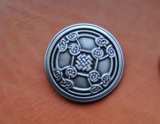 Celtic Schnalle rund