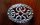 Koppelschnalle massiv Celtic Runen altnickel Duchlass 40 mm