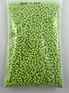 53410 Glasperlen 3mm hellgrn