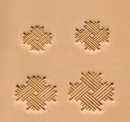 69020-00 Punziereisen Set Diamond Wicker Stamp