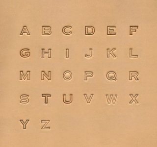 4909-00 Buchstaben Set 1/4