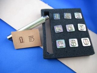 8136-00 Zahlen Set 1/2