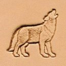 88475-00 Prägestempel Wolf heulend stehend