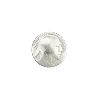 Concho rund Indianerkopf