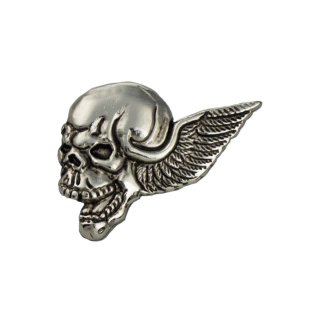 Skull mit wings links schauend