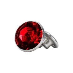 Crystal Rivet Kristallniete Schmuckstein 7 mm rot