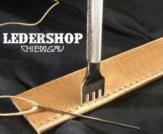Reihenlocheisen 4er gerade 3 mm