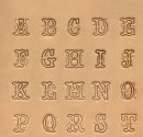 Alphabet Old English 1/2"