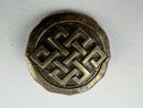 Zierniete Concho Celtic 35 mm altmessing