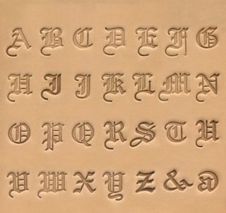 Buchstaben, Old English 3/4