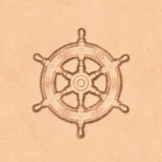 Prgestempel maritim Schiffsteuerrad