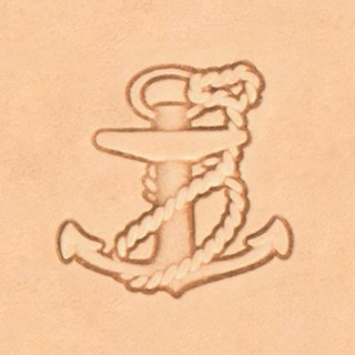 Prägestempel nautisch Schiff Anker