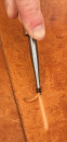 Hohlzieher Nahtversenker für Leder 2,3 mm
