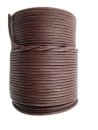 Lederrriemchen rund 2 mm dunkelbraun