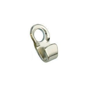 Lederhaken Schnürhaken nickel 10er Pack