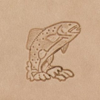 Prgestempel Mini Jagdmotive Angeln Fisch