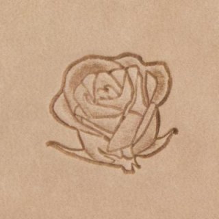 Ministempel Biker Rose
