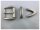 Rollschnalle altsilber 4cm mit Schlaufe
