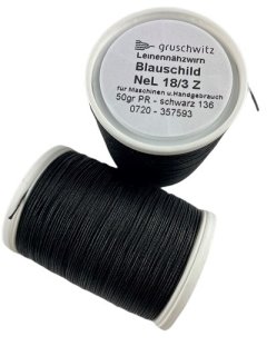 Blauschild Nel.18/3Z schwarz 50g