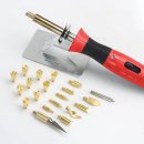 XGrundset Brandmalkolben Leder brennen