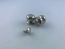 Knopfniete Button Stud nickel 12 x 12,5mm mit Schraube