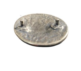 Zierniete Concho Celtic Triskele 47 mm altsilber gro