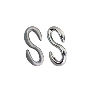 S-Haken fr Lederarmbnder altnickel