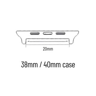 Apple Watch Uhrbandverbinder  S 20mm