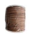 Lederriemchen rund natur 1mm Rolle 100 m