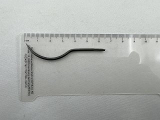 Rundahle Stechahle gebogen 65 mm
